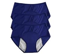REUset Mutandine per incontinenza da donna, 3 paia di mutandine anti-perdite urinarie, lavabili, traspiranti, lavabili impermeabili, per incontinenza, da donna, F,6XL