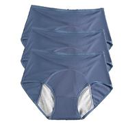 REUset Mutandine per incontinenza da donna, 3 pezzi, anti-perdita urinaria, lavabile, traspirante, lavabile, impermeabile, per incontinenza, da donna, lavabile, C, 6XL