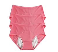 REUset Mutandine per incontinenza da donna, 3 pezzi, anti-perdita urinaria, lavabile, traspirante, lavabile, impermeabile, per incontinenza, da donna, lavabile, B, 6XL