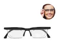 REUset Occhiali da vista regolabili, occhiali da vista da uomo regolabili, occhiali regolabili a visione con quadrante per vista vicino e legge, 1 pezzo