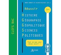 Réussir histoire-géographie géopolitique sciences politiques Tle
