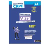 Réussir mon CRPE Arts 2e épreuve d'admissibilité L3 écrit 2027