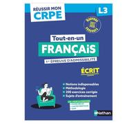Réussir mon CRPE Français 1e épreuve d'admissibilité L3 écrit 2027