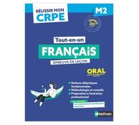 Réussir mon CRPE - Français Admission Concours M2 oral 2027-2028