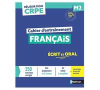 Réussir mon CRPE - Français M2 cahier d'entrainement 2027-2028