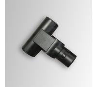 Reuter mini spazzola turbo per centrale aspirante, 10539, Universal nero [Installazione > Impianti aspirapolvere]