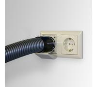 Reuter presa di aspirazione per centrale aspirante, 10360, crema [Installazione > Impianti aspirapolvere]