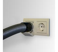 Reuter presa di aspirazione per centrale aspirante, 10362, crema opaco [Installazione > Impianti aspirapolvere]