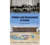 Reuven Y. Hazan Gregory S. Mahler Politics and Government in Israel (Tascabile)