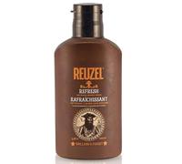 Reuzel Refresh No Rinse Beard Wash - No Shower Necessary, Rinse-Free Men’s Beard Shampoo - A Hydrating, Beard Strengthening Cleanse On the Go - Cool, Light Citrus-Mint Scent, Vegan Formula - 6.76 oz