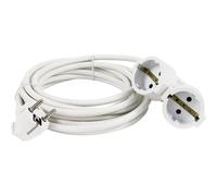 REV 0016032114 Alimentazione Prolunga 16 A Bianco 3.00 m H05VV-F 3G 1,5 mm²