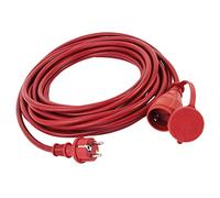 REV 0063269 prolunghe e multiple Esterno 25 m 1 presa(e) AC Rosso