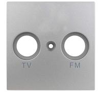 REV 0208632306 Copertura Presa Antenna (TV/RF), Platino