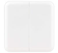 REV 0216420106 Interruttore a levetta di Serie della Copertura, Bianco, Serienschalter