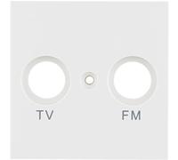 REV 0239670106 Installazione a intonaco Superiore, Bianco, Bianco Opaco, TV/RF