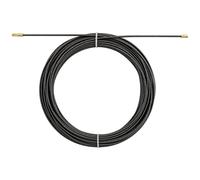 REV 0579513555 Spirale retrattile in acciaio, ausilio per alimentazione cavi, 20m, nera