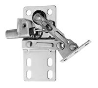 Rev-A-Shelf LD-0220-50SC Cerniera a perno a 50 gradi per vassoi ribaltabili con base per lavello, standard, zinco