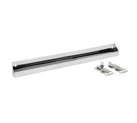 Rev-A-Shelf Vassoio Ribaltabile Sottile da 71,1 cm, per lavello, per armadietto da Cucina e Bagno, Grande Organizer Estraibile in Acciaio Inossidabile, Argento, 6541-28-52