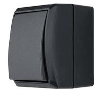 REV AquaForm, interruttore di spegnimento, per ambienti umidi, IP44, da parete, antracite