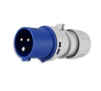 REV Caravan, Spina CEE a 3 Poli (1PH+N+PE) IP44, 230 V 16 A, Blu