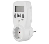 REV Contatore Elettrico con calcolo dei Costi, misuratore dei Costi energetici, misurazione del consumo energetico, Bianco