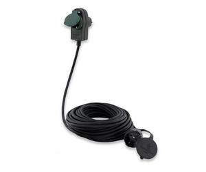 REV extension Powersplit 25m IP44 with Surge protector