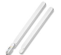 REV FlexLight - Striscia LED da Cucina espandibile, Lampada da Incasso a LED, Moderna, Pieghevole, 240°, Colore: Argento