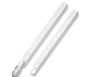 REV FlexLight - Striscia LED da Cucina espandibile, Lampada da Incasso a LED, Moderna, Pieghevole, 240°, Colore: Argento