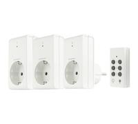 REV Funkschalt-Set Standard 3+1 ws 00834514 Kit interruttori senza fili 4 parti