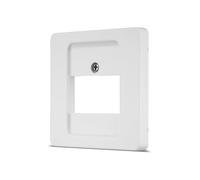 REV Interruttore serie NOVA - copertura presa telefonica - TAE lattina, bianco