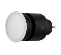 REV Lampada a presa - 4 livelli dimmerabile, 10 W, 850 lm, 3000 K, luce da inserire in prese, cavo di prolunga e prese multiple, antracite