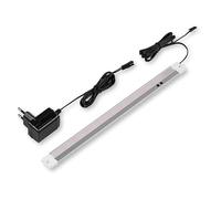 REV Lampada da incasso per cucina a LED, 30 cm, 3 W, 210 lumen, 3000 K, illuminazione da cucina piatta con sensore, installazione facile, argento