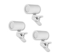 REV Lampada da parete a LED per interni - 3 lampade da parete con batteria, 120 lm, dimmerabile, girevole a 360°, lampada da lettura senza fili, ideale per corridoio, camera da letto e soggiorno