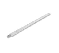 REV Lampada per ambienti umidi LED Slim Pro 116 cm, IP65, 18 W, 1800 lm, ideale come parete o plafoniera, officina, cantina, bianco