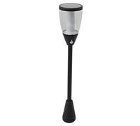 REV LUMUS 170 Lampada solare da giardino, lampada da terra con sensore di movimento, illuminazione da giardino, 200 lm, 3000 K, 2 W, IP65, nero