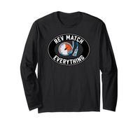 Rev Match Everything Manual Gearbox Car Enthusiast Maglia a Manica