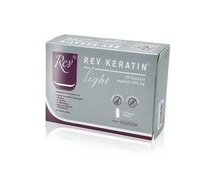 Rev Pharmabio Rev Keratin Light Integratore Capelli, 30 Capsule