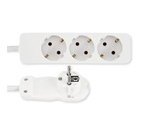 Rev Presa multipla 3-fold 2m bianco marca