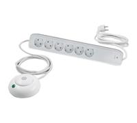 REV - Presa multipla 6-fold 1,5m con interruttore a pedale