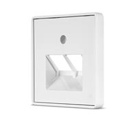 REV PrimaLuxe 0240670111 - Copertura per prese di rete, colore: Bianco