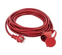 REV prolunga IP44 25m rosso