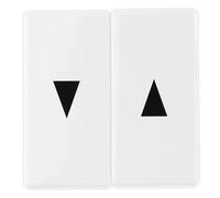 REV Quadro, interruttore per tapparelle, colore: bianco