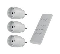 REV Radio Switch Set 3 + 1 compact white Elettricità 0085500103