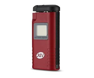 REV Ritter, 0037329012, LCD tester della batteria, rosso