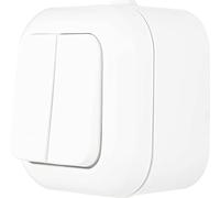 REV-Ritter Interruttore REV 005405 - a due poli, IP44 per ambienti umidi, da parete - bianco