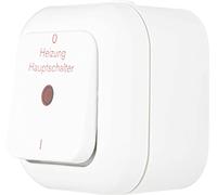 REV Ritter 005432 - Interruttore riscaldamento a parete Atlantik, colore: bianco