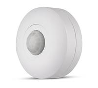 REV Ritter 0075360103 - Rilevatore di movimento da muro, 360°, colore: Bianco