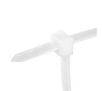 REV Ritter 0508294555 - Fascetta fermacavo, 25 pz., 380 x 7,6 mm, colore: Bianco