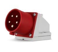Rev 0510622555 spina da parete cee 32 a 5 poli 400 v