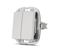 REV Ritter, 0511322992, Interruttore serie Prima Luxe, bianco